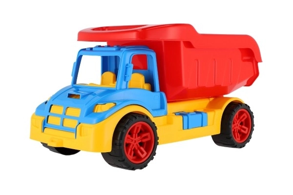 Grande Camion Ribaltabile Rosso-Verde per Bambini