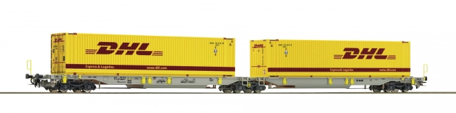 Vagone doppio porta container AAE