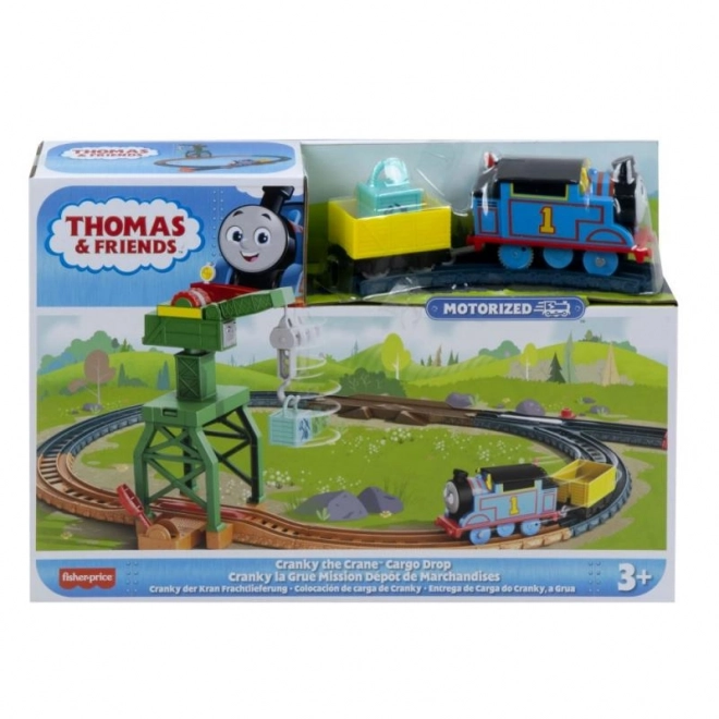 Fisher-Price Thomas e gli Amici Set di Treno con Locomotiva motorizzata Pietro