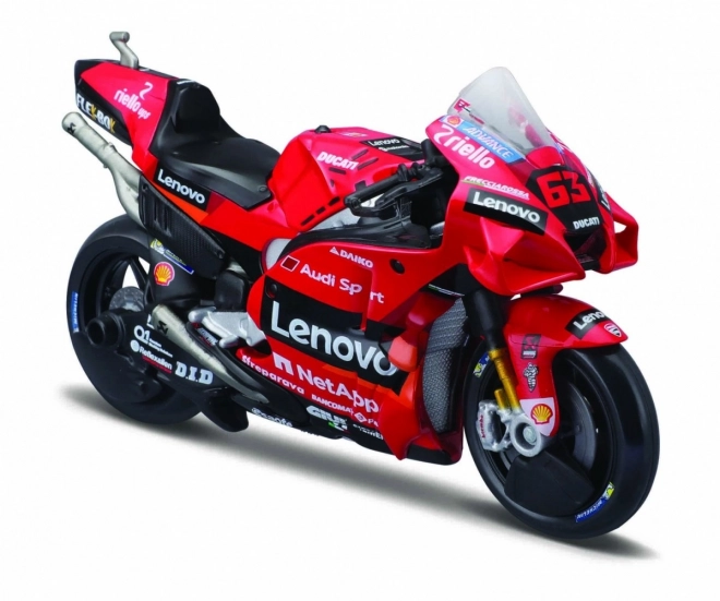 Motocicletta Ducati Lenovo Team 2022 di Jack Miller