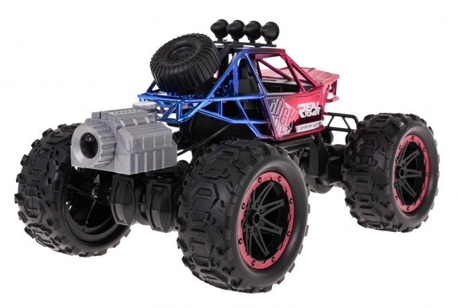 Crawler con funzione di fumo R/C rosso