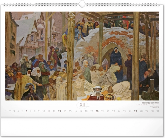 Calendario da Parete Epopea Slava 2026