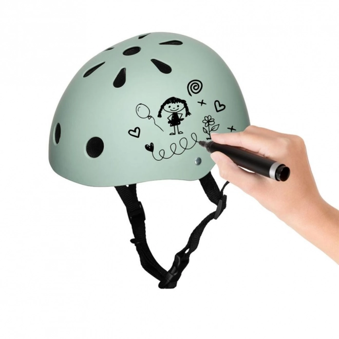 Casco protettivo MoMi verde opaco