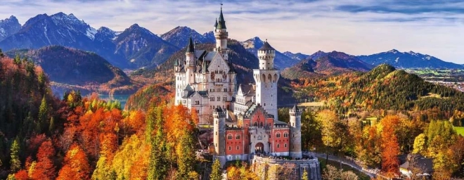 Puzzle Panoramico 1000 Pezzi - Castello Neuschwanstein