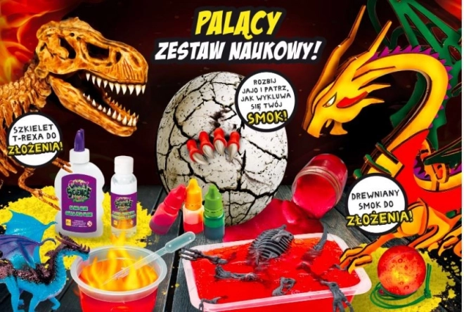 Set scientifico Crazy Science Draghi e Dinosauri