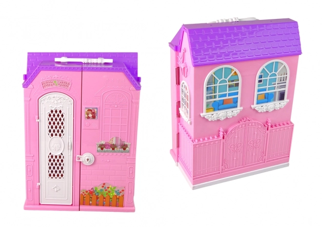 Dollhouse Armoire con Specchio e Valigetta