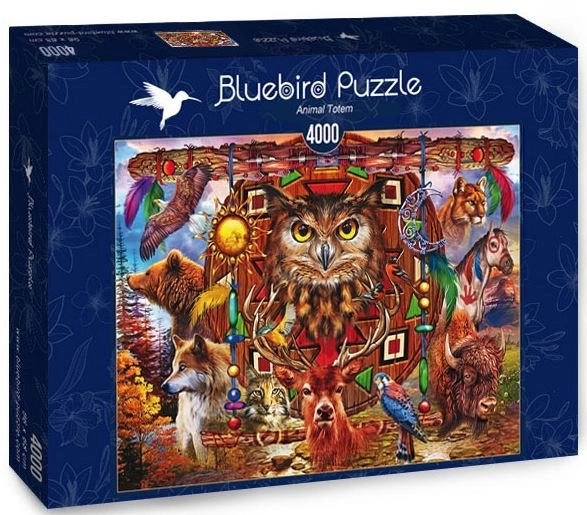 Puzzle Totem Animali 4000 Pezzi