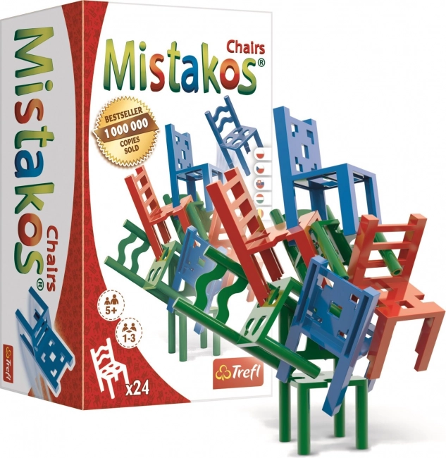 Gioco da tavolo TREFL Mistakos: sedie