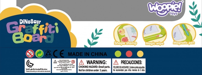 tabella magnetica colorata con timbri e modelli