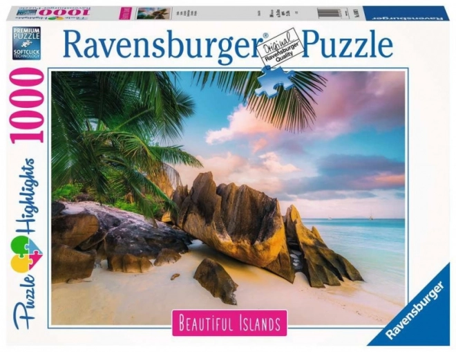 Puzzle delle isole belle delle Seychelles 1000 pezzi Ravensburger