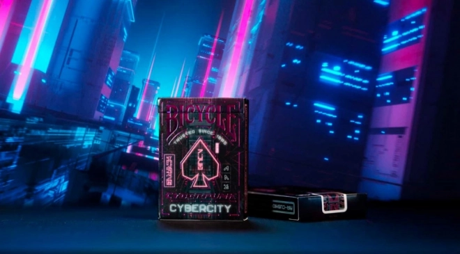 Carte da gioco Bicycle Cyberpunk Cyber City