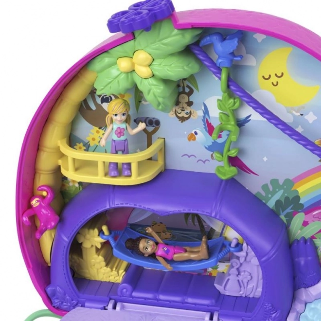 Set Polly Pocket Famiglia Bradipo