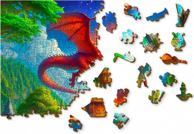 Puzzle in legno Fantasy Castello