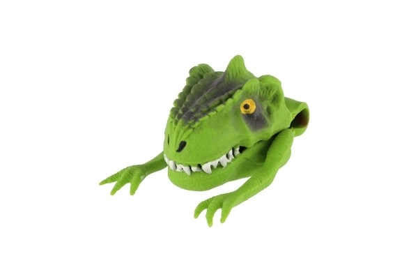 Burattino Dinosauro in Silicone per Dita