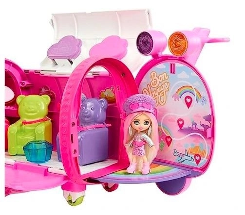 Aereo Rosa Barbie Extra Fly Minis con Bambola Pilota