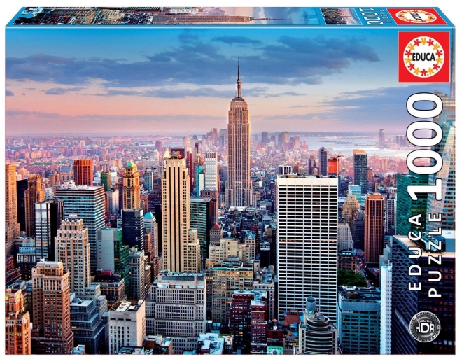 Puzzle Panorama Manhattan New York 1000 Pezzi