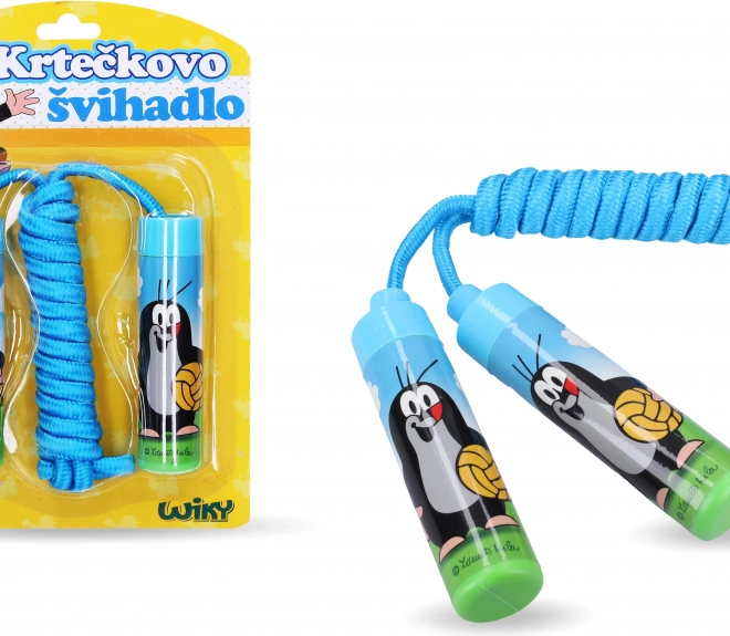 Corda da salto con motivo Krtek con pallina