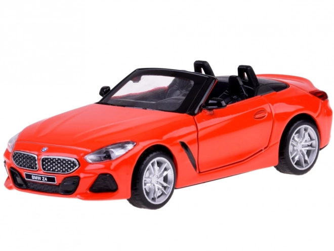 Auto metallico da collezione BMW Z4 M40i Cabriolet con luci