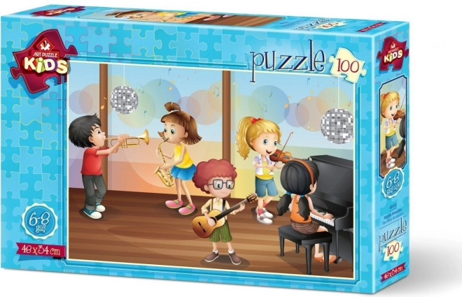 Puzzle Orchestra dei Bambini 100 Pezzi