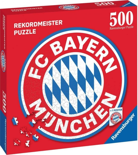 Puzzle rotondo logo FC Bayern 500 pezzi