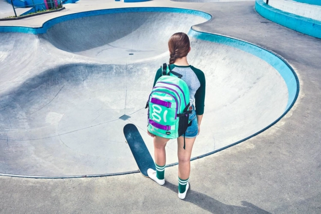 Zaino scuola Skate Mint