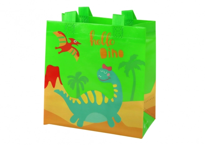 Borsa Regalo Dinosauro Verde