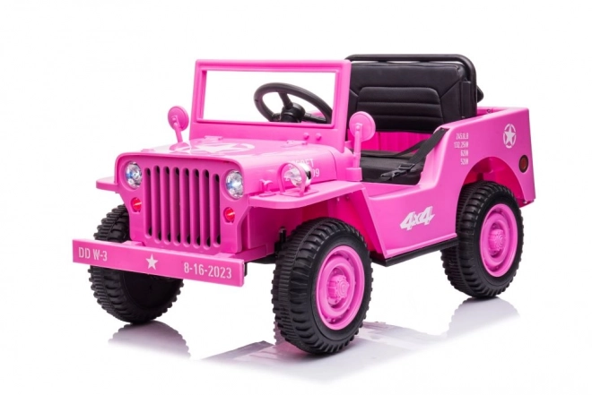 Auto a batteria 4x4 rosa