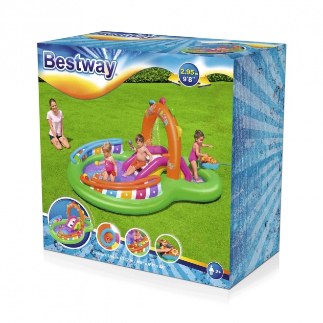 Centro giochi gonfiabile 2.95m x 1.90m x 1.37m