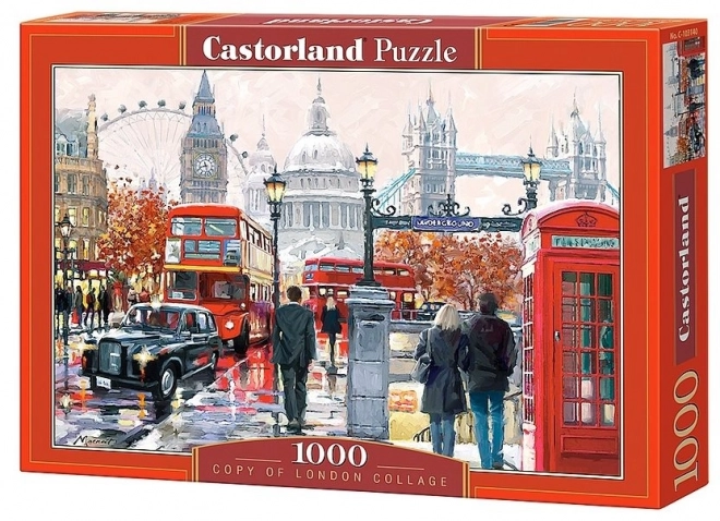 Puzzle 1000 pezzi London Collage