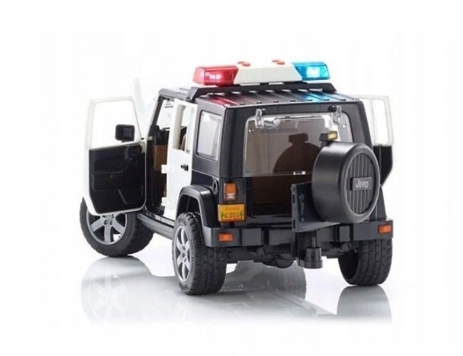 Jeep Wrangler Rubicon Polizia con Figurka