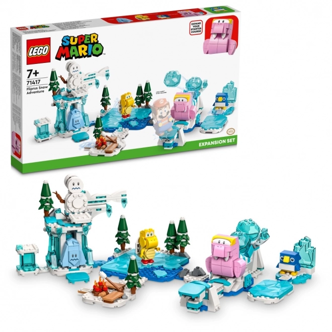 Avventura sulla neve di Fliprus - Set di espansione LEGO Super Mario