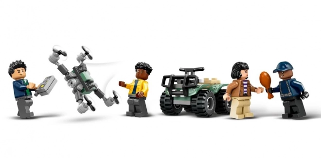 Lego Jurassic World - Camion da trasporto Allosauro