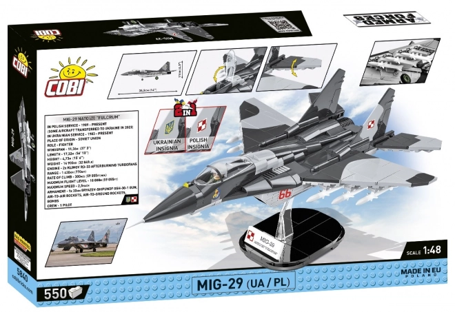 Jet da combattimento MIG-29 Armed Forces COBI