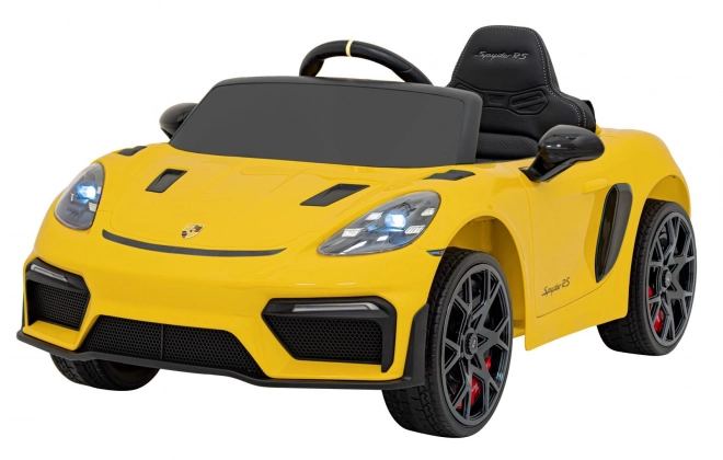 Auto per bambini Porsche 718 – Giallo