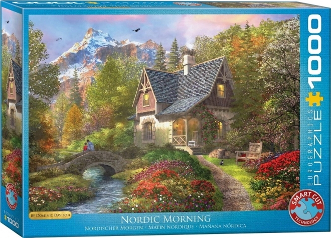 Puzzle Mattina nel Nord 1000 Pezzi