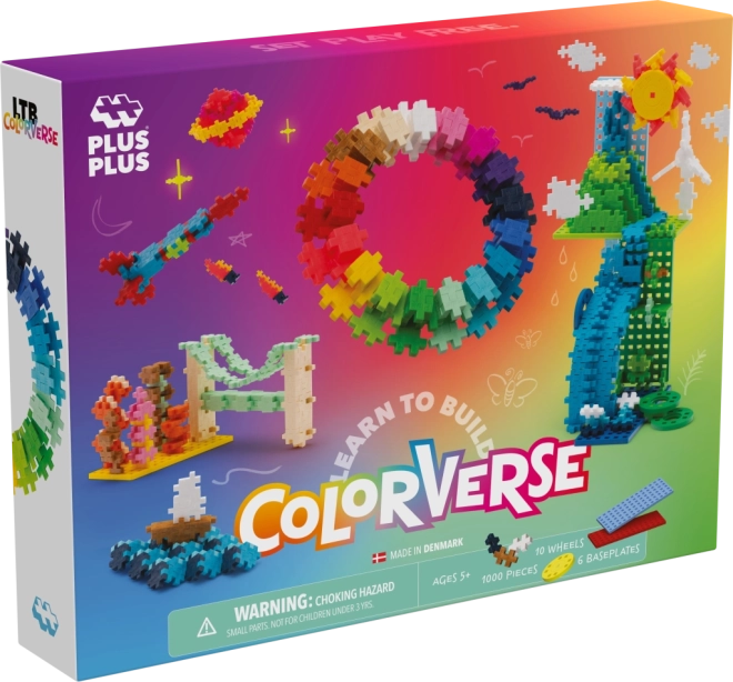 Plus-Plus Impara a costruire Super Set Arcobaleno