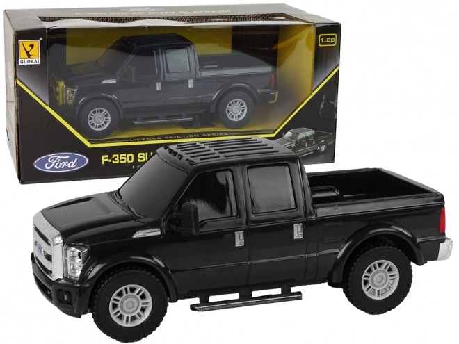 Ford F-350 pickup a frizione nero