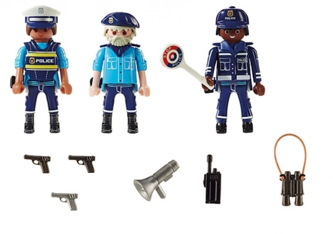 Set di figure Police City Action