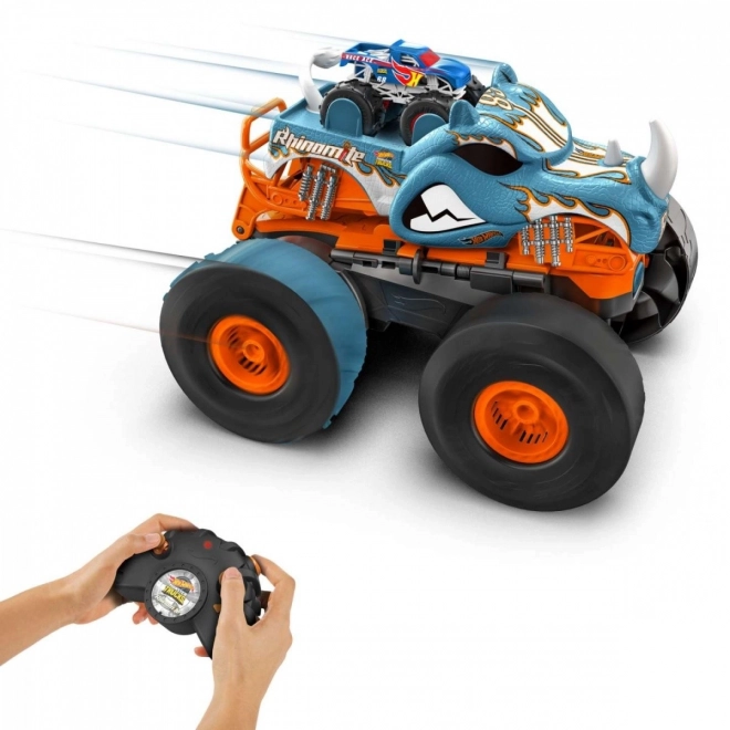 Hot Wheels Monster Trucks RC Rhinomite Mega Trasformazione