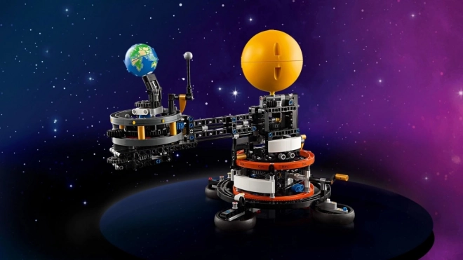 Lego Technic Pianeta Terra e Luna in orbita