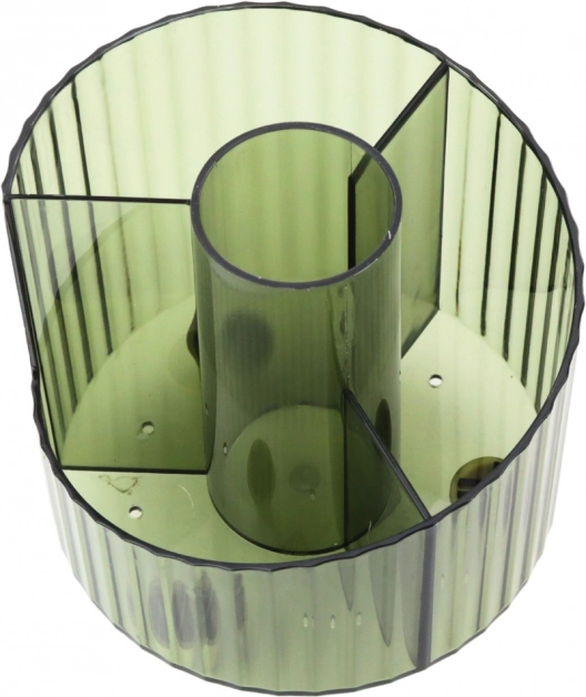 Organizer per articoli da scrittura trasparente verde