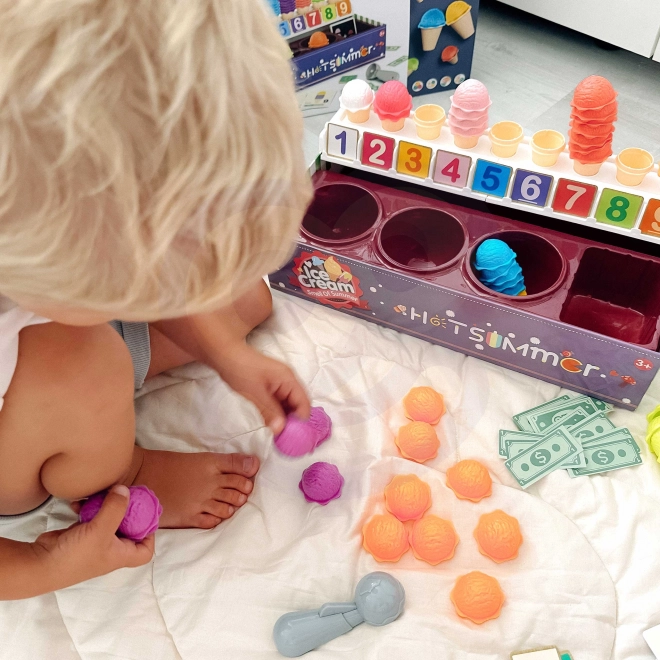 Ludoteca Educativa XXL Gelateria con Attività di Calcolo