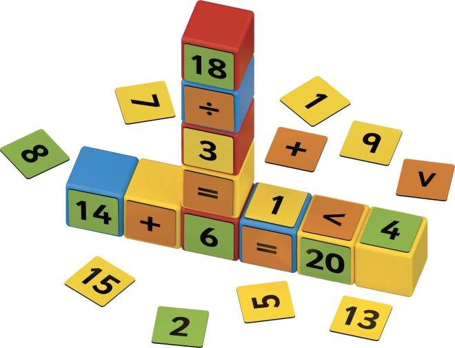 Geomag Magicube Matematica 55 pezzi