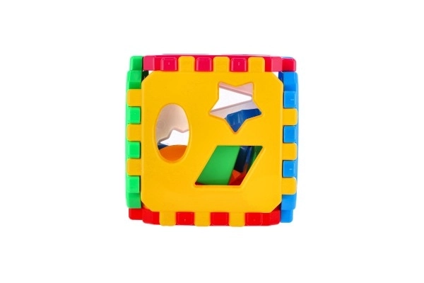 Cubo incastro in plastica 12x12cm