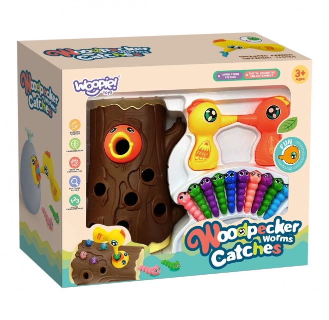 Gioco Magnetico di Abilità Prendi il Vermicello