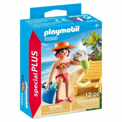 Playmobil Turista con Lettino