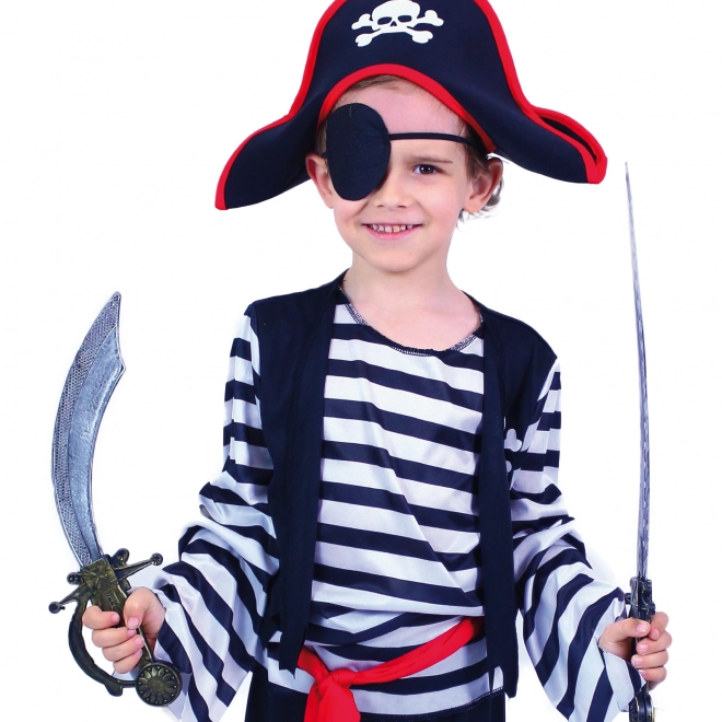 Costume da pirata per bambini (S)