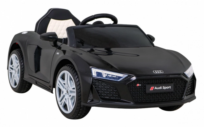 Audi R8 LIFT Auto a batteria + telecomando + ruote in EVA + MP3 + LED – Nero