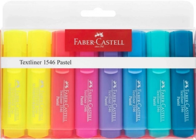 Set evidenziatori Faber-Castell 8 pezzi