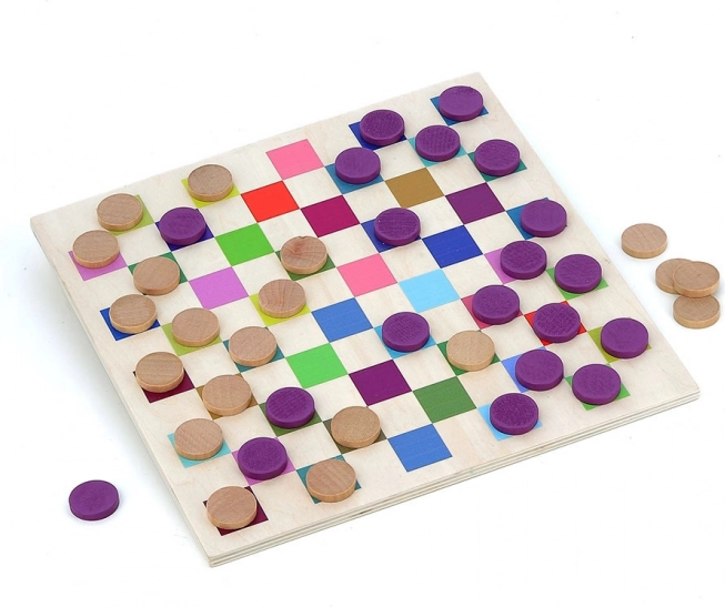Dama in Legno Multicolore Vilac